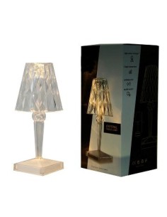 Velador 8x24 Acrilico Crystal Fl1002-fl1003 Vgo01