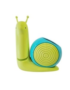 Velador 17cm Led 2 Luces Escritorio Caracol C-porta Lapiz Yw6284 Ori02