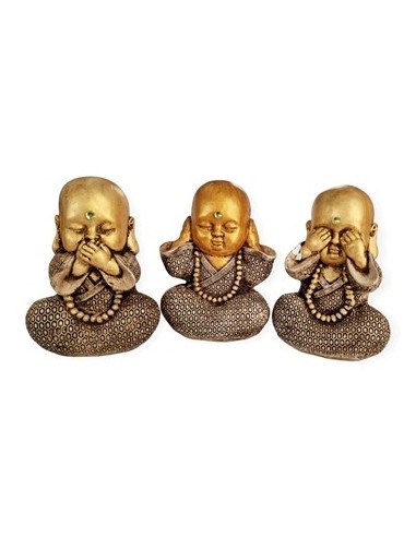 Buda X1 16cm Sentidos Ceramica Budeco Per01