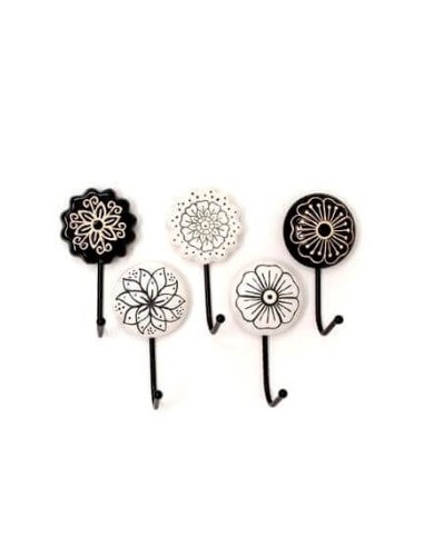 Perchero X1 14cm Red  Ceramica Decorado Pcs5-pcs1 Gal01