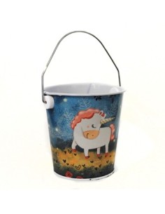 Balde Metal 10cm Estampado 4080 Fg01- Cbx -a-