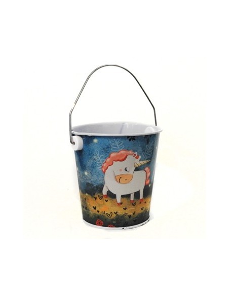 Balde Metal 10cm Estampado 4080 Fg01- Cbx -a-