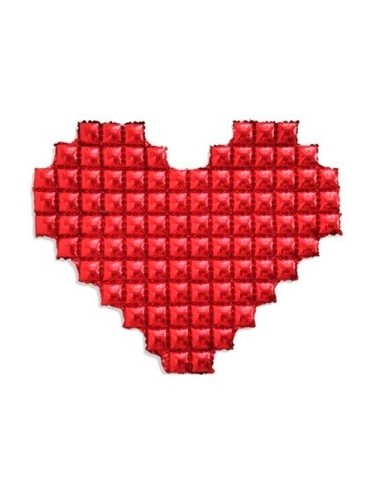 Globo Corazon Tetris Bolsa U22-354 Clv01 -e-