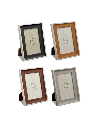 Centro De Mesa F-hoja 40x11cm Madera Natural 2277 Man02