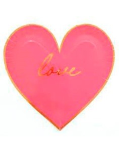 Plato Carton Corazon Love Ez333 Clv01 -e-