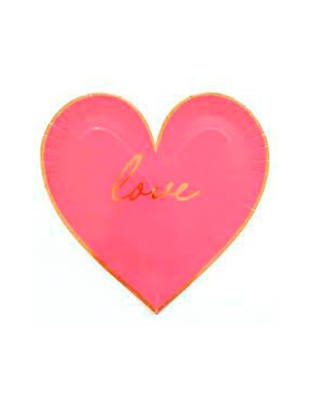 Plato Carton Corazon Love Ez333 Clv01 -e-