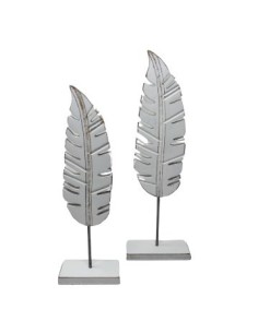 Hoja 36cm Platano Madera Blanca Am01