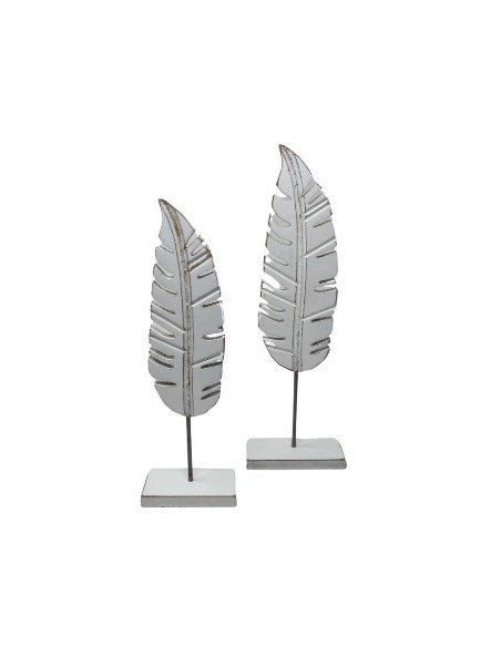 Hoja 32cm Platano Madera Blanca Mps032 Am01