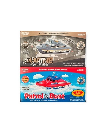 Barco A Pilas Patrol 20cm 6309 Jte01