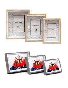 P-f 22x17cm Box X3 Simil Madera Sf5329 Vgo01