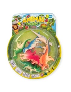Dinosaurios X8 Mini En Blister 200885 Pub02