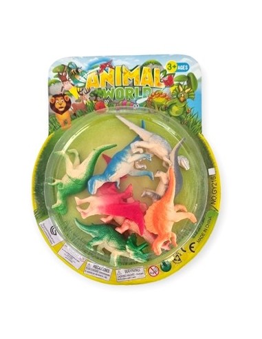 Dinosaurios X8 Mini En Blister 200885 Pub02