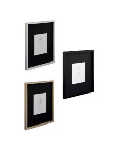 P/f 15x20 C/ Paspartu 30x40cm Madera Md3040ng/md3040mn/md306/md3040bl Vgo01