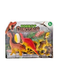 Dinosaurio X4 + Huevo Blister 50373 Seb01