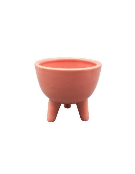 Maceta 12x13cm Red C-pie Col  Surt T91-t92-t93-t94 Jun02
