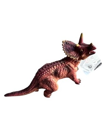 Dinosaurio 20cm Goma En Bolsa 55187-55188 Seb01