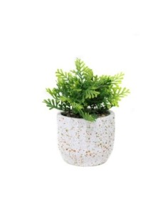Maceta 8cm Cemento Pintado C-planta Cm27 Gal01