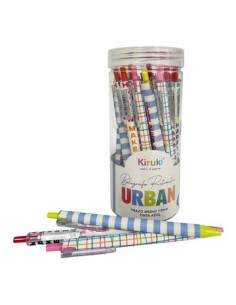 Boligrafo Retractil Azul Urban Fantasia 110013 Kir01