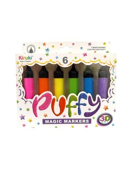 Marcadores X6 Puffy 3d 700009 Kir01