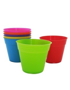 Maceta Plastica N.8 Colores Beruplast -b20-
