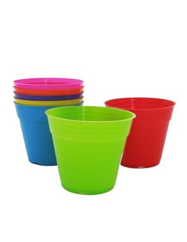 Maceta Plastica N.8 Colores Beruplast -b20-