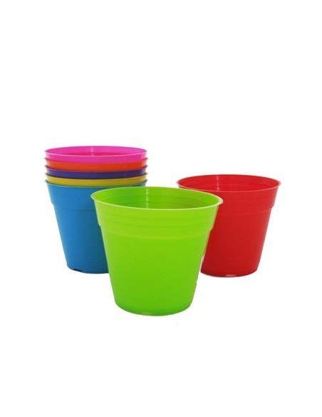 Maceta Plastica N.8 Colores Beruplast -b20-