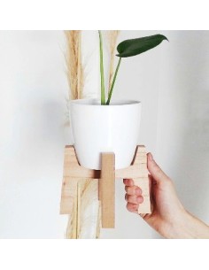 Maceta N12 C-base Madera Mto01