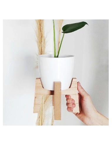 Maceta N12 C-base Madera Mto01