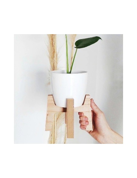 Maceta N12 C-base Madera Mto01