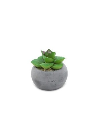 Maceta 6x9cm Gris Geometrica C-cactus 15317-15318 Tar02 -m-