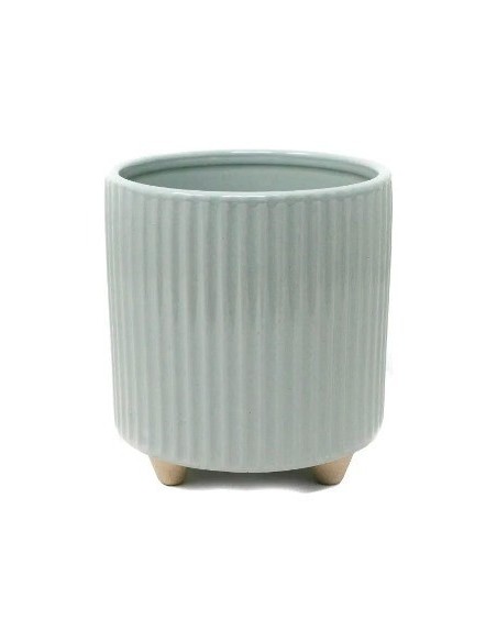 Maceta 14x14 Ceramica Neo N.10 C-rayas Nq10g Gal01