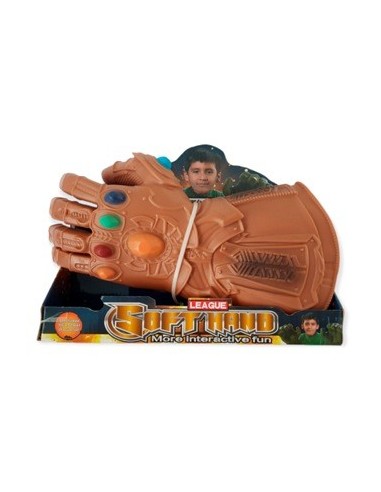 Puno Dorado Liga De La Justicia Caja 0449 6242 Jte01