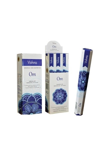 Sahumerios X20-15 Varillas Zed Black Mta01 Holi India Vishnu Ilum01 -b6-