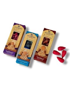 Cono X10 Sahumerio P/cascada En Caja Aromanza 101j Ilum01