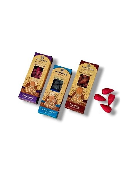 Cono X10 Sahumerio P/cascada En Caja Aromanza 101j Ilum01