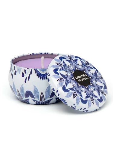 Vela Aromatizada En Lata Mandala Mod  Surt 076h Ilum01 -m-