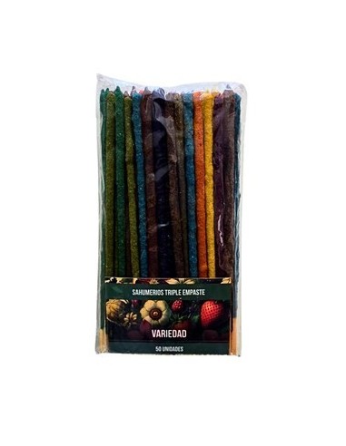 Sahumerio X50 Triple Empaste Surtido Fra01