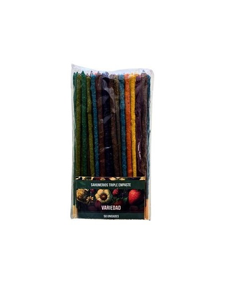 Sahumerio X50 Triple Empaste Surtido Fra01
