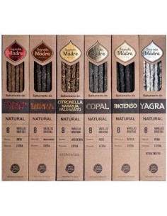 Sahumerio X8 Natural Sagrada Madre 12 Variedades
