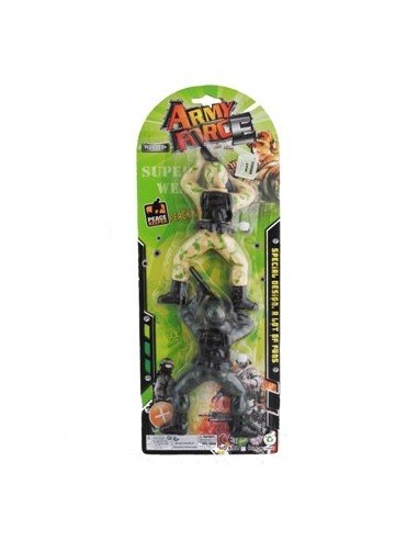 Soldado X2 A Cuerda En Blister Sd15026-sd19867 Pk01