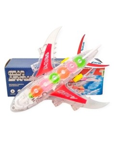 Avion 22cm C-luz Y Sonido P  Armar Sd22067 Pk01