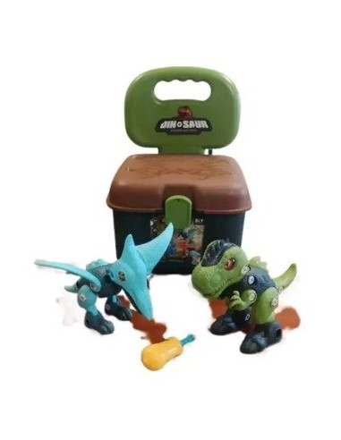 Set Silla C-2 Munecos Dino P-armar Zpy110250 Big01