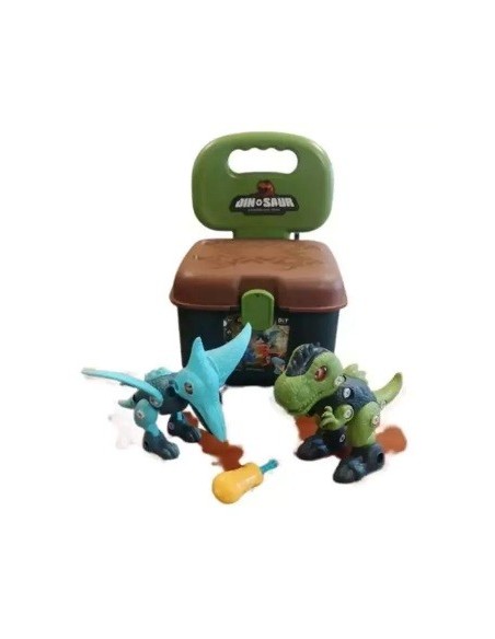 Set Silla C-2 Munecos Dino P-armar Zpy110250 Big01