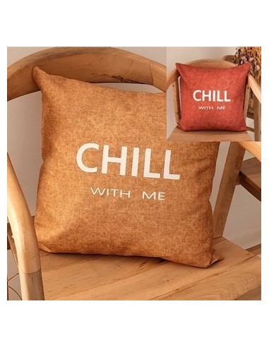 Funda Almohadon 42x42cm Chill Lacre-caramelo 7230108 7230107 Pri02
