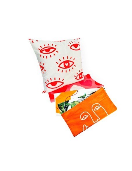 Funda Almohadon 45x45cm Polyester Mod  Surt  Ad228610 Ad18754 Ad228611 Ad22869 Ind01