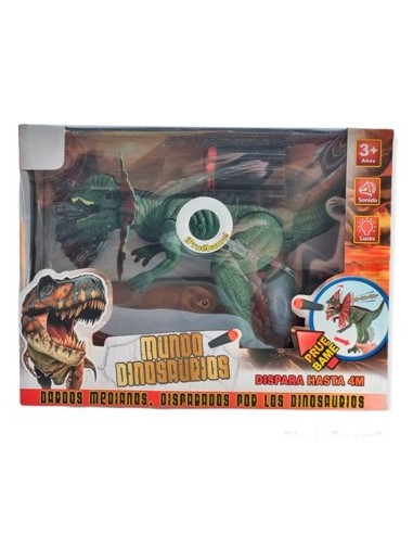 Dinosaurio Lanza Dardo C- Luz Y Sonido 5340-16912 Gtm Ims02