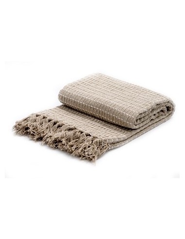 Manta 125x150cm Hilo Gris-beige M0031-m0064 Mf01 -b1-