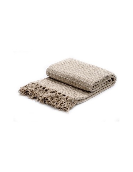 Manta 125x150cm Hilo Gris-beige M0031-m0064 Mf01 -b1-