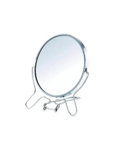 Espejo Doble Faz Red/oval 14cm C/pie Cromado 27108 H63359 6065r 27109  15027/27108 Z71108 Ben02 Lab02 Rod02 Rec01