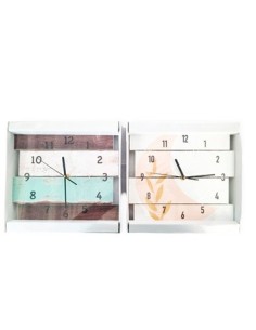 Reloj Pared 30cm Tablas 8440-8430-8420-8450-8460 Decozu